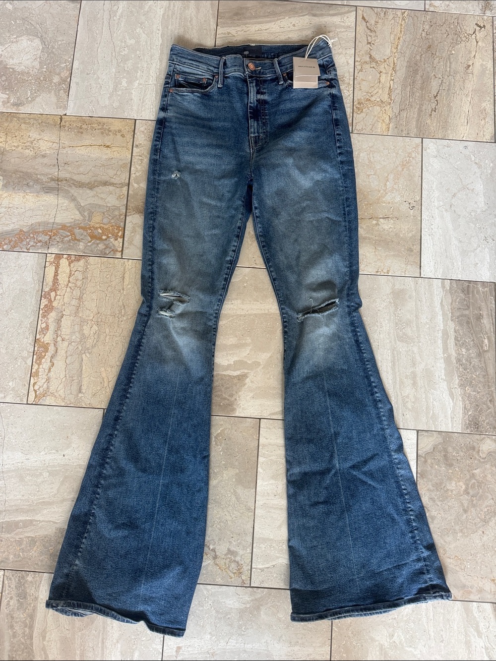 MOTHER Super Cruiser Flare Jeans
